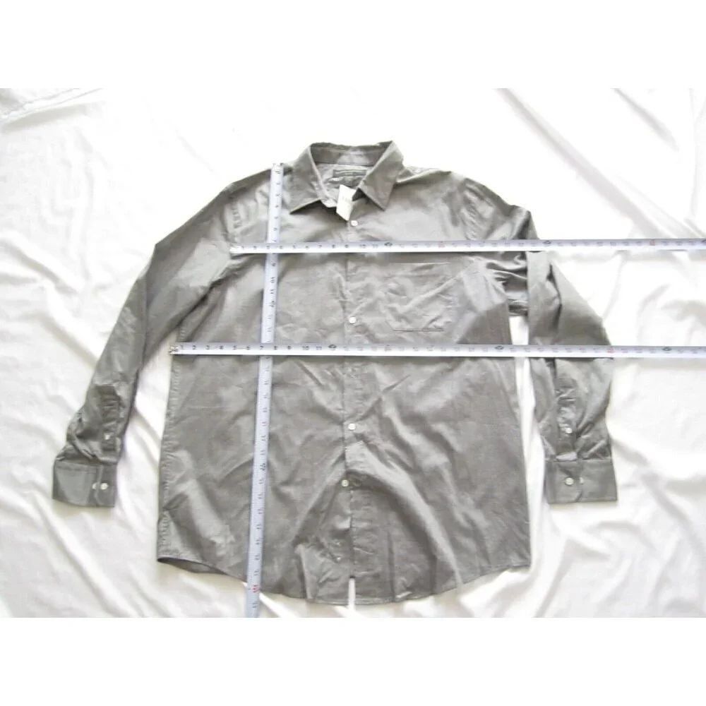 New W/ Tag Banana Republic Button Up 100% Cotton Long Sleeve Shirt Sz XL (MT287)